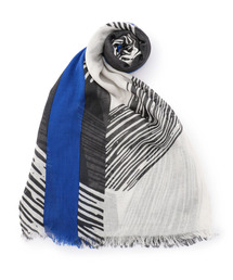 A/C DESIGN BY ALPHA CUBIC | アート風プリントストール(ストール/ショール)