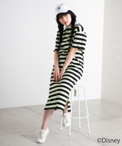 Disney（ディズニー）の「∴WEGO/Disney/別注モンスターズインクワンポイントキャップ（キャップ・レディース・ホワイト/ブラック・FREE）」の6枚目の写真