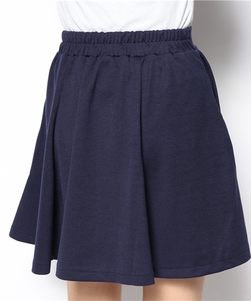 Denime（ドゥニーム）の「ポンチフレアスカート（スカート・レディース・ブラック/グレー/グリーン/ブルー/ネイビー・FREE）」の9枚目の写真