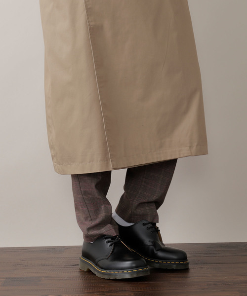 MONO-MART(モノマート)の「ビッグシルエットトレンチコート(T/Cツイル fabric)(トレンチコート・メンズ・ブラック/ベージュ/ブラウン/カーキ・M/L)」の11枚目の写真