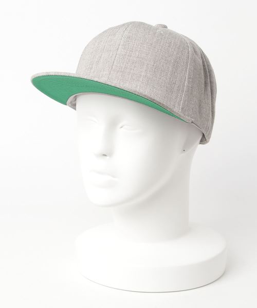 PARKS TOKYO SELECT（パークストウキョウセレクト）の「【YUPOONG】（UN）スナップバックキャップ（キャップ・メンズ・マルーン/チャコール/グレー/ブラック/グリーン/ネイビー/ナチュラル・FREE）」の3枚目の写真