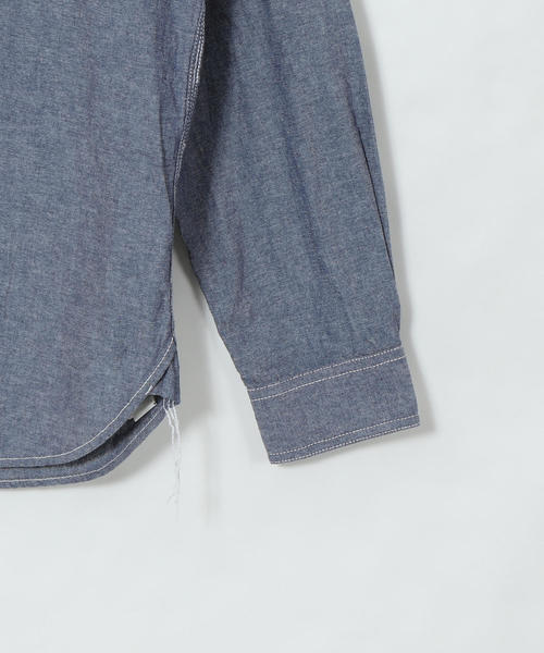 coen(コーエン)の「ワークシャツ(シャツ/ブラウス・メンズ・ホワイト/ネイビー・LARGE/X-LARGE/MEDIUM/SMALL)」の19枚目の写真