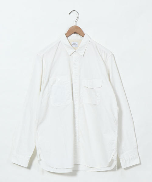 coen(コーエン)の「ワークシャツ(シャツ/ブラウス・メンズ・ホワイト/ネイビー・LARGE/X-LARGE/MEDIUM/SMALL)」の16枚目の写真