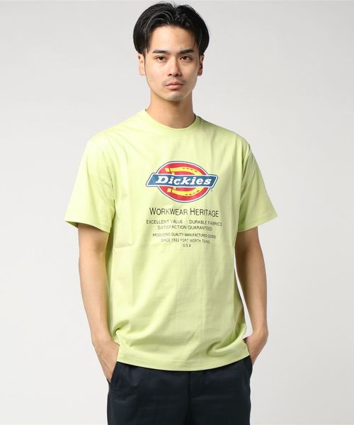 Dickies(ディッキーズ)の「Dickiesロゴプリント半袖Tシャツ(Tシャツ/カットソー)」|グリーン系その他6