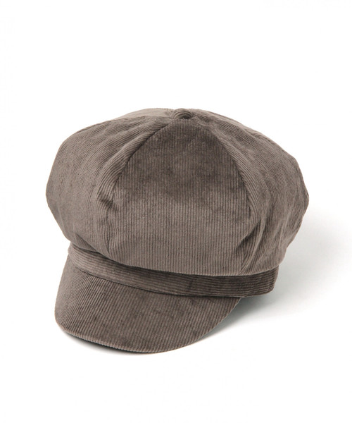 BAYFLOW（ベイフロー）の「コーテﾞュロイキャスケット（キャスケット・レディース・ベージュ/ブラウン/チャコール・FREE）」の10枚目の写真