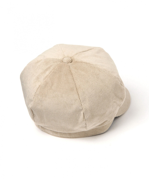 BAYFLOW（ベイフロー）の「コーテﾞュロイキャスケット（キャスケット・レディース・ベージュ/ブラウン/チャコール・FREE）」の6枚目の写真