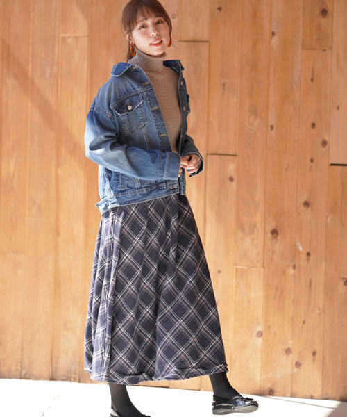 rps(アールピーエス)の「ケーブル&リブタートルプルオーバー(ニット/セーター・レディース・ブラック/ラベンダー/杢グレー/ライトベージュ/グレイッシュベージュ/ミント/パープル/オフホワイト/マスタード/グレー系その他・M)」の22枚目の写真