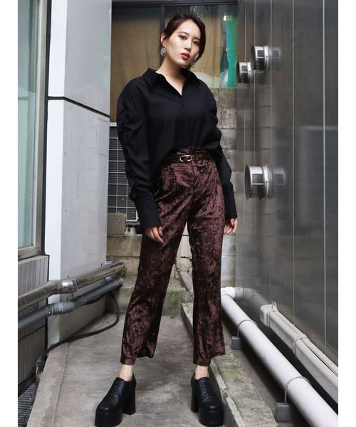 EMODA（エモダ）の「ギャザースリーブシャツ（シャツ/ブラウス・レディース・その他/ブラック/その他1・FREE）」の17枚目の写真