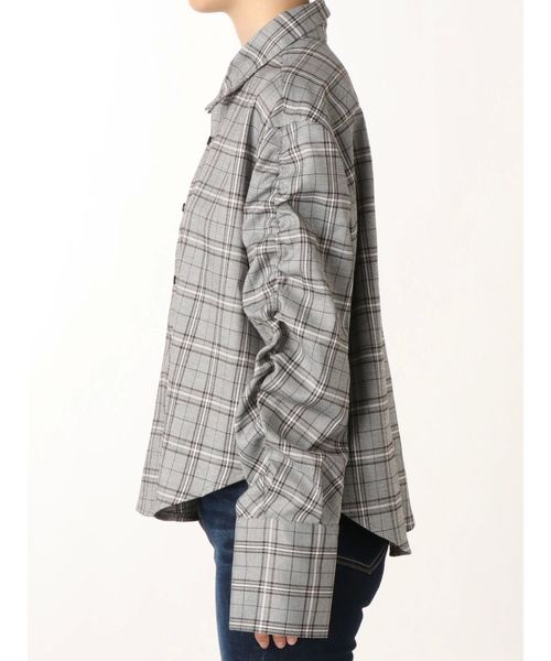 EMODA（エモダ）の「ギャザースリーブシャツ（シャツ/ブラウス・レディース・その他/ブラック/その他1・FREE）」の14枚目の写真