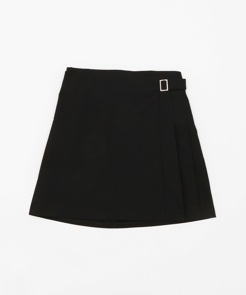 DING（ディング）の「DING/ベルトプリーツスカート（スカート・レディース・ブラック/ベージュ・FREE）」の8枚目の写真