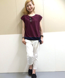 CIAOPANIC TYPY | コットンツイルストレッチテーパードパンツ2(チノパンツ)