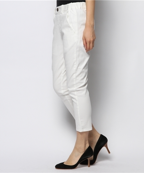 CIAOPANIC TYPY（チャオパニックティピー）の「コットンツイルストレッチテーパードパンツ2（チノパンツ・レディース・ネイビー/ホワイト/ベージュ・MEDIUM/SMALL/LARGE）」の10枚目の写真