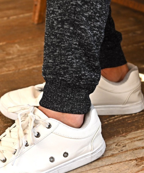 LUXSTYLE（ラグスタイル）の「メランジフリースパンツ（その他パンツ・メンズ・ブラック/杢グレー/グレー系その他/グリーン系その他・S/M/L/XL）」の16枚目の写真