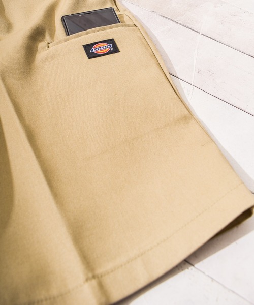 Dickies（ディッキーズ）の「【78】【Dickies（ディッキーズ）】ライブショーツ（チノパンツ・メンズ・ブラック/ベージュ/ピンク/パープル/レッド/モスグリーン/ネイビー/カーキ/ブラウン/ホワイト・28inch/30inch/32inch/34inch/36inch/26inch）」の11枚目の写真