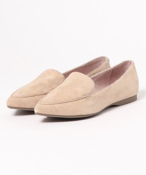 あしながおじさん（アシナガオジサン）の「〈あしながおじさん〉ポインテッドトゥモカシューズ（パンプス・レディース・ブラック/ベージュ/パイソン・22.5cm/23.5cm/24.5cm/23.0cm/24.0cm）」の6枚目の写真