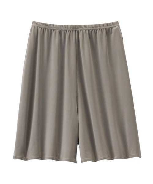 YU'NOW（ユナウ）の「ひんやり冷感！汗取りペチパンツ【制菌】【抗菌防臭】【吸水速乾】（インナーウェア/肌着・レディース・ブラック/ベージュ/オフホワイト/ネイビー/ライトグレー/ブラウン/ピンク・MEDIUM/LARGE/X-LARGE/XX-LARGE/XXX-LARGE/XXXX-LARGE）」の5枚目の写真