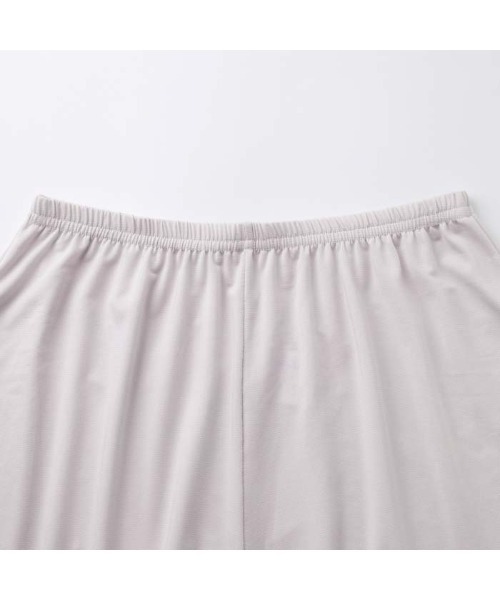 YU'NOW（ユナウ）の「ひんやり冷感！汗取りペチパンツ【制菌】【抗菌防臭】【吸水速乾】（インナーウェア/肌着・レディース・ブラック/ベージュ/オフホワイト/ネイビー/ライトグレー/ブラウン/ピンク・MEDIUM/LARGE/X-LARGE/XX-LARGE/XXX-LARGE/XXXX-LARGE）」の10枚目の写真
