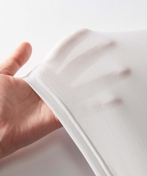 YU'NOW（ユナウ）の「ひんやり冷感！汗取りペチパンツ【制菌】【抗菌防臭】【吸水速乾】（インナーウェア/肌着・レディース・ブラック/ベージュ/オフホワイト/ネイビー/ライトグレー/ブラウン/ピンク・MEDIUM/LARGE/X-LARGE/XX-LARGE/XXX-LARGE/XXXX-LARGE）」の22枚目の写真