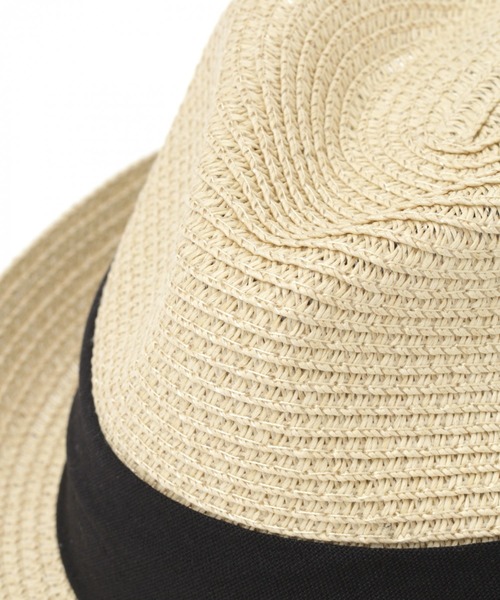 LAKOLE（ラコレ）の「【UVカット】バックリボン中折れハット / LAKOLE（ハット・レディース・ブラック/サンドグレー/ダークオリーブ・FREE）」の17枚目の写真