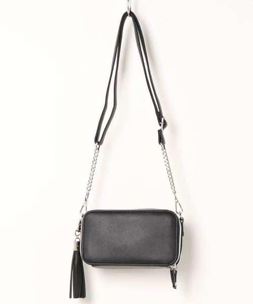 ZIDDY（ジディ）の「ZIDDY/ウォレット型合皮バッグ（ショルダーバッグ・キッズ・ブラック・ONESIZE）」の2枚目の写真