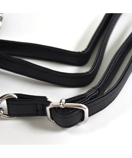 ZIDDY（ジディ）の「ZIDDY/ウォレット型合皮バッグ（ショルダーバッグ・キッズ・ブラック・ONESIZE）」の11枚目の写真