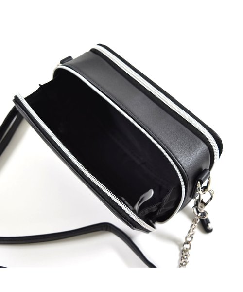 ZIDDY（ジディ）の「ZIDDY/ウォレット型合皮バッグ（ショルダーバッグ・キッズ・ブラック・ONESIZE）」の5枚目の写真