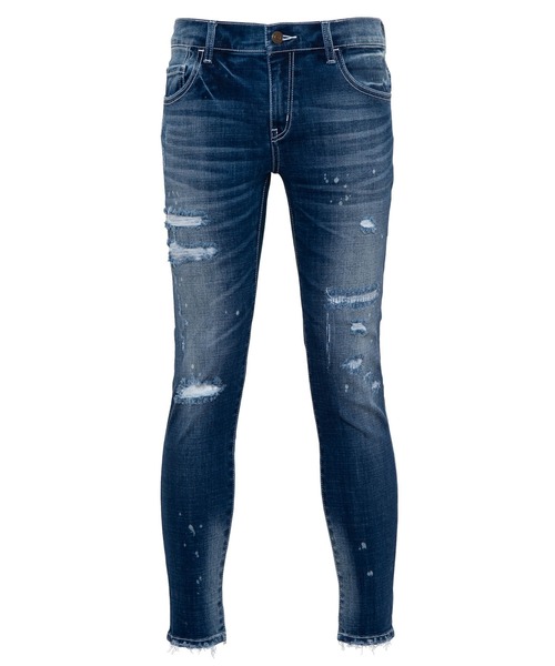 #Re:room（リルーム）の「ヴィンテージリメイクスキニーデニム（デニムパンツ・メンズ・ブラック/ライトブルー・MEDIUM/SMALL）」の21枚目の写真