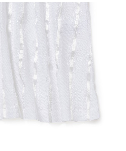 NE QUITTEZ PAS!（ヌキテパ）の「【ne Quittez pas】Dobby Stripe Shirt Dress（ワンピース）（ワンピース・レディース・ホワイト・1）」の6枚目の写真