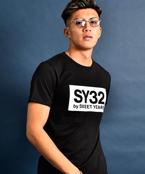 SY32 BY SWEET YEARS - coco 未使用品 エスワイサーティトゥバイスィートイヤーズ SY32 by SWEET YEARS メンズ 半袖シャツ M 黒 モックネック 楽天市場】【セール 30％OFF】 SY32 by SWEET YEARS エスワイ