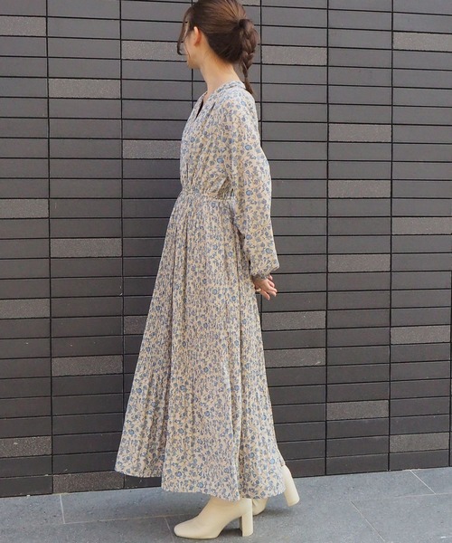 tiptop（ティップトップ）の「2020AW カシュクールワンピース（ワンピース・レディース・アイボリー/A/B/ブラック/グリーン/ブルー・FREE）」の8枚目の写真