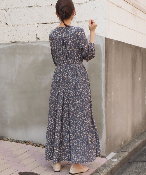 tiptop（ティップトップ）の「2020AW カシュクールワンピース（ワンピース・レディース・アイボリー/A/B/ブラック/グリーン/ブルー・FREE）」の18枚目の写真