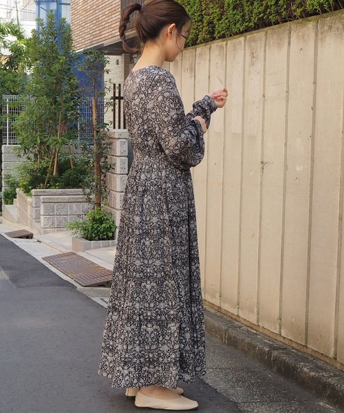 tiptop（ティップトップ）の「2020AW カシュクールワンピース（ワンピース・レディース・アイボリー/A/B/ブラック/グリーン/ブルー・FREE）」の21枚目の写真