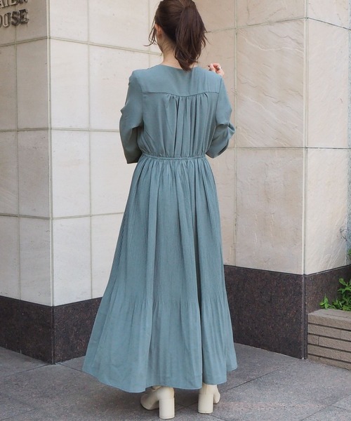 tiptop（ティップトップ）の「2020AW カシュクールワンピース（ワンピース・レディース・アイボリー/A/B/ブラック/グリーン/ブルー・FREE）」の15枚目の写真