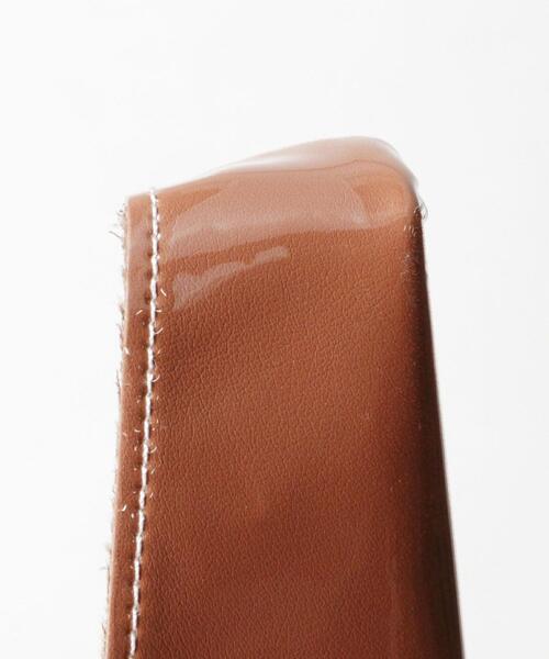 BEAUTY&YOUTH UNITED ARROWS（ビューティーアンドユースユナイテッドアローズ）の「BY ステッチカバーショッピングバッグ ◆（ハンドバッグ・レディース・ブラック/オレンジ系その他/モカ・FREE）」の10枚目の写真