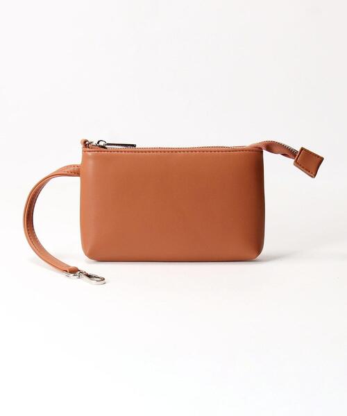 BEAUTY&YOUTH UNITED ARROWS（ビューティーアンドユースユナイテッドアローズ）の「BY ステッチカバーショッピングバッグ ◆（ハンドバッグ・レディース・ブラック/オレンジ系その他/モカ・FREE）」の11枚目の写真