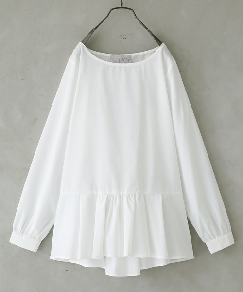 n'OrLABEL（ノアールレーベル）の「『ニットベスト×ブラウスセット』（ベスト・レディース・ベージュ/テラコッタ/ブラック/オリーブ・1/2）」の12枚目の写真