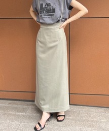 【XSサイズ展開】【ロングセラー】サスペンダータイトスカート