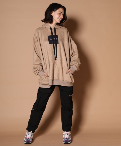 GALLIS ADDICTION（ガリスアディクション）の「GA SUEDE GIRL/スエード ガール パーカー（パーカー・メンズ・ホワイト/ブラック/ベージュ・M/L）」の21枚目の写真