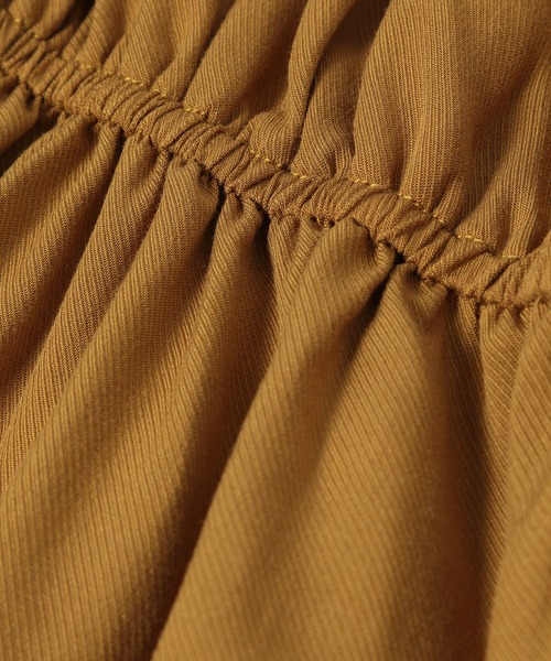 ADAM ET ROPE'(アダムエロペ)の「【一部店舗限定】フリルカラー袖ギャザーブラウス(シャツ/ブラウス・レディース・ブラック/キナリ/キャメル/ベージュ系その他3/サックスブルー・FREE)」の16枚目の写真