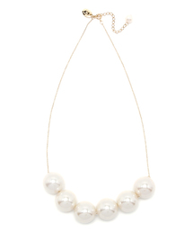 Ray BEAMS | February for BEAMS / BIGパール ネックレス(ネックレス)