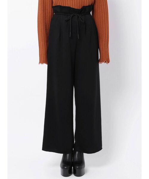 EMODA（エモダ）の「タックウエストカットワイドパンツ（その他パンツ・レディース・ブラック/グレー・SMALL/MEDIUM）」の14枚目の写真