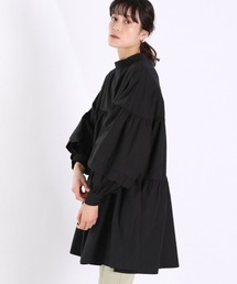 LOWRYS FARM | ティアードタックチュニックＬＳ　927718(シャツ/ブラウス)