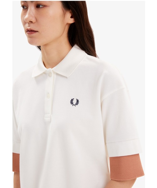 FRED PERRY（フレッドペリー）の「Layered Pique Shirt