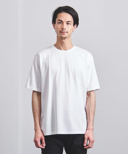 AURALEE（オーラリー）の「＜AURALEE（オーラリー）＞ プレーティング TEE■■■（Tシャツ/カットソー・メンズ・ライラック/ブラック/ホワイト・3/4/5）」の4枚目の写真