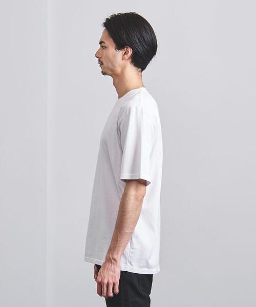 AURALEE（オーラリー）の「＜AURALEE（オーラリー）＞ プレーティング TEE■■■（Tシャツ/カットソー・メンズ・ライラック/ブラック/ホワイト・3/4/5）」の5枚目の写真