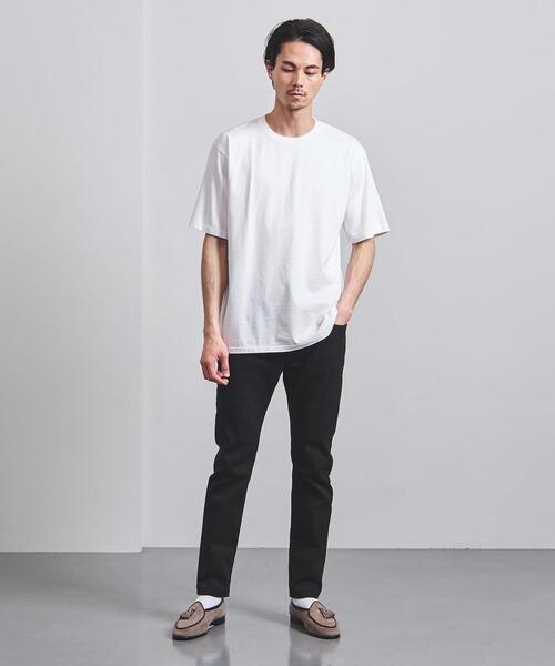 AURALEE（オーラリー）の「＜AURALEE（オーラリー）＞ プレーティング TEE■■■（Tシャツ/カットソー・メンズ・ライラック/ブラック/ホワイト・3/4/5）」の7枚目の写真