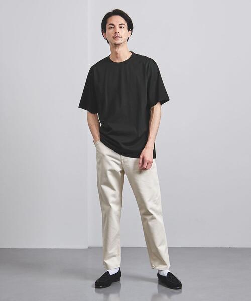 AURALEE（オーラリー）の「＜AURALEE（オーラリー）＞ プレーティング TEE■■■（Tシャツ/カットソー・メンズ・ライラック/ブラック/ホワイト・3/4/5）」の8枚目の写真