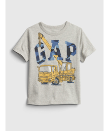 オーガニック ミックス＆マッチ Gapロゴtシャツ (幼児)