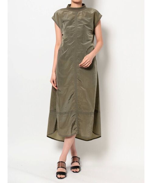 THE DAYZ TOKYO（ザデイズトーキョー）の「【THE DAYZ TOKYO】ナイロンハイネックワンピース（ワンピース・レディース・ブラック/カーキ・SMALL/MEDIUM）」の11枚目の写真