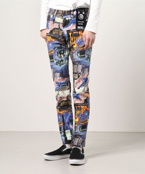 DIESEL(ディーゼル)の「SS21 メンズ デニムパンツ スリム(デニムパンツ・メンズ・マルチ・26inch/32inch/34inch/28inch/30inch)」の3枚目の写真